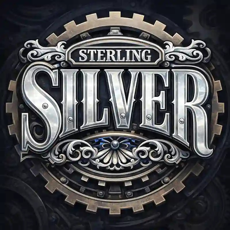 Sterling Silver Slot Game ph235